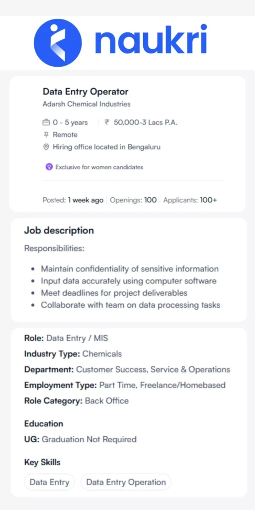 Online Data Entry Jobs